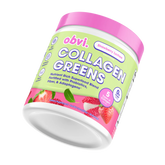 Collagen® Greens Refreshing Greens in a Strawberry Lychee Flavor!